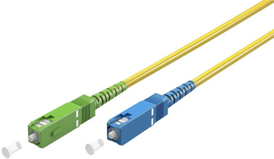 Optinis laidas SIMPLEX SC-APC - SC Goobay 5m