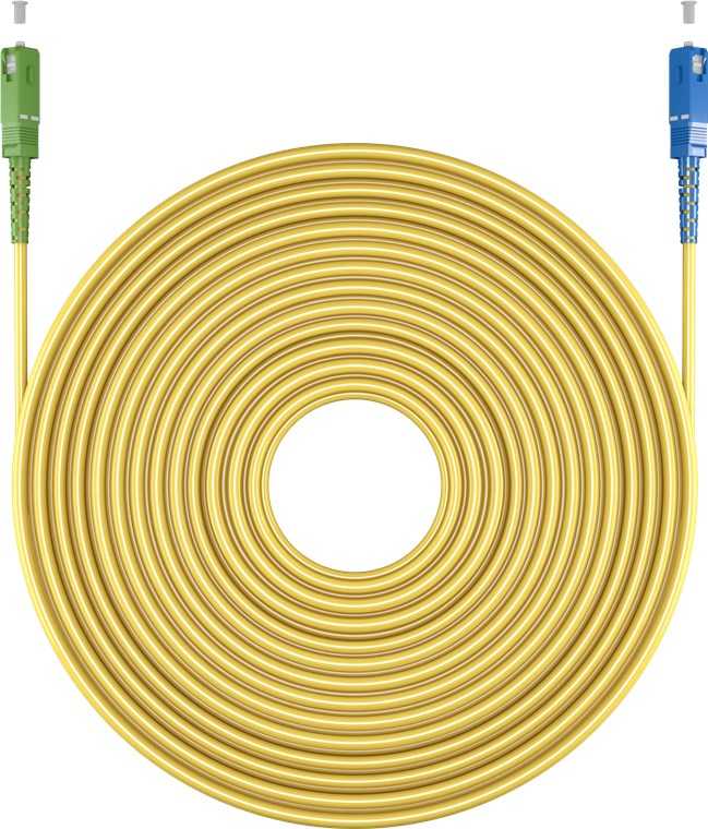 Optinis laidas SIMPLEX SC-APC - SC Goobay 0,5m