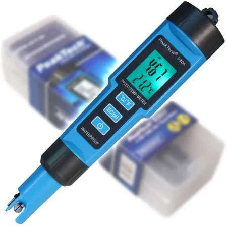 PeakTech 5306 pH, temperatūros ir EB skysčio matuoklis