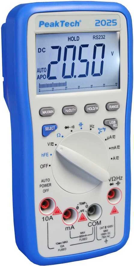 PeakTech 8102 matavimo ir priežiūros rinkinys