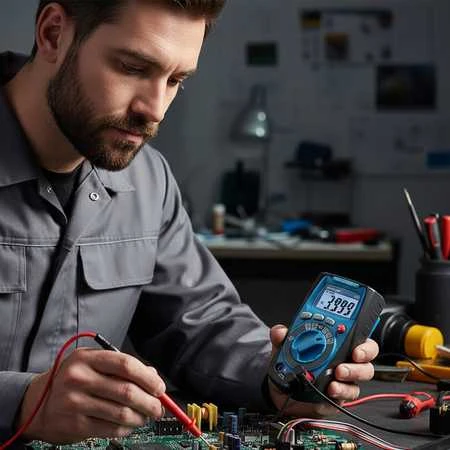 „PeakTech P1021“ 600 V kintamosios ir nuolatinės srovės skaitmeninis multimetras