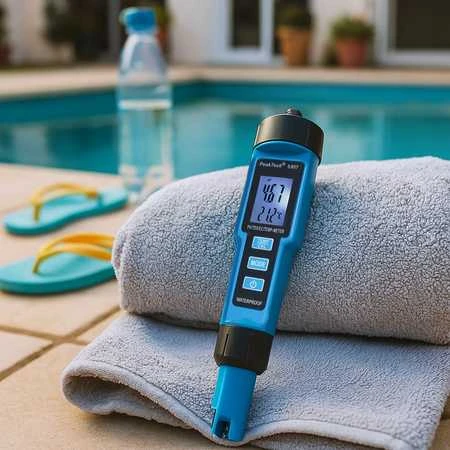 PH / EC / TDS / TEMP pH matuoklis PeakTech 5307