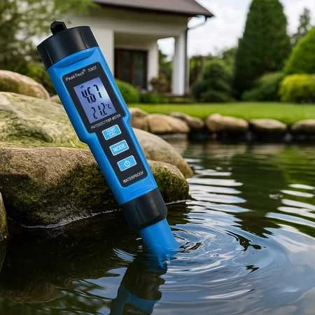 PH / EC / TDS / TEMP pH matuoklis PeakTech 5307
