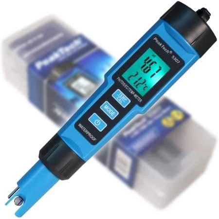 PH / EC / TDS / TEMP pH matuoklis PeakTech 5307