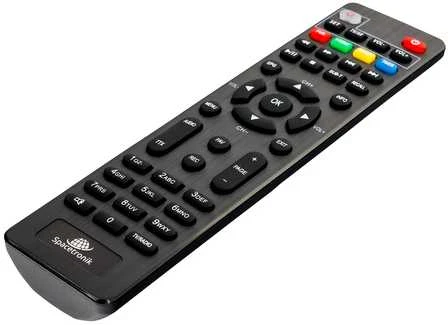 Spacetronik Pilotinis DVB-T2 12FE9 U3 U8 SP-RCAUX dekoderis