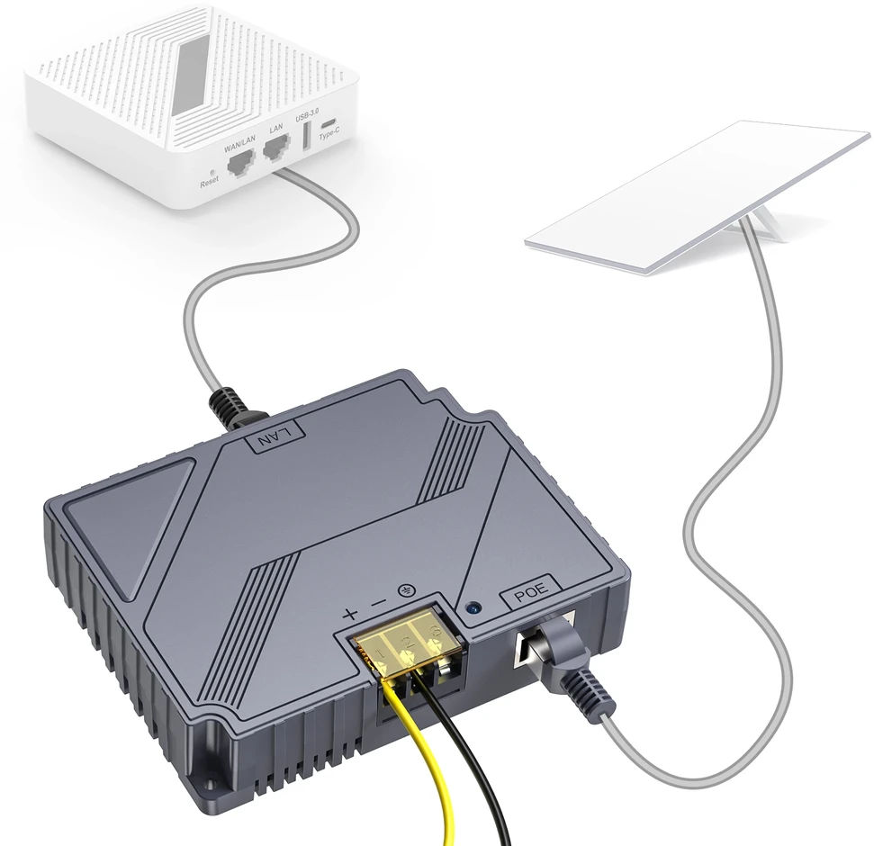PoE purkštukas Starlink Gen3 Spacetronik SP-LC33