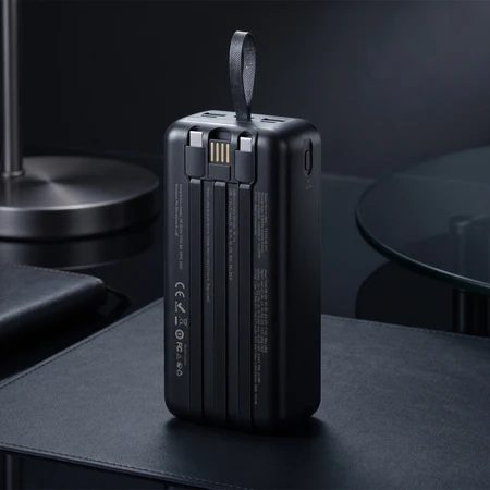Powerbankas 30000mAh 22.5W su laidais AWEI PA-104