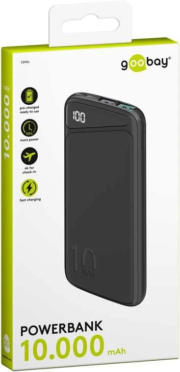 Goobay 10000 mAh baterija pakuotėje