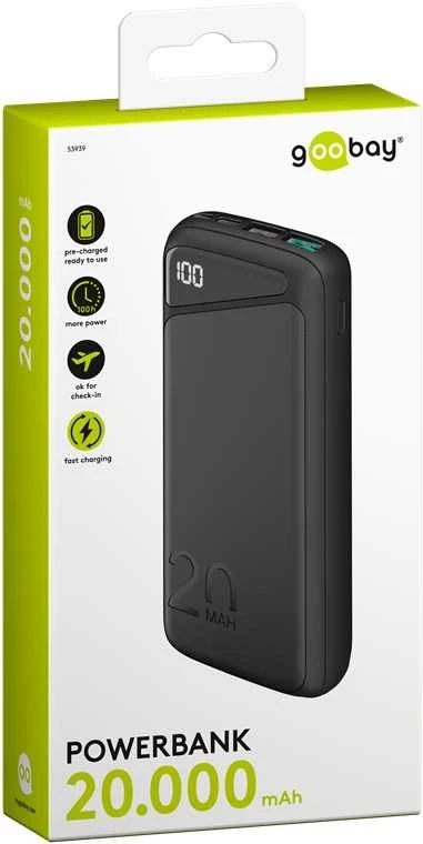 „Goobay Powerbank“ su greitu įkrovimu, PD,