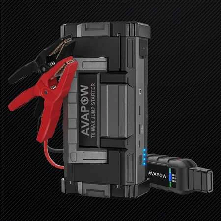 AVAPOW T8 Max - variklio užvedėjas 6000A 12V 88.8Wh