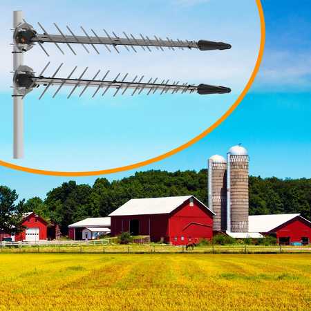 Poynting Kryptinė GSM antena, stipri LPDA-500-LTE MIMO