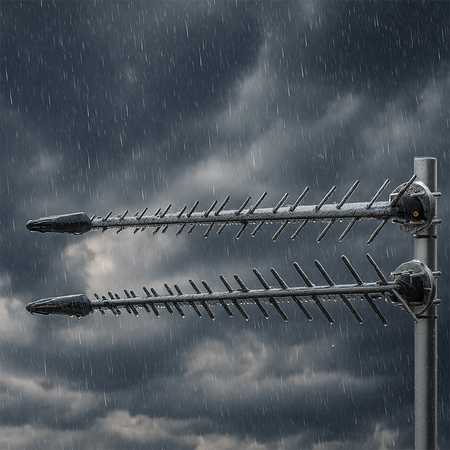 Poynting Kryptinė GSM antena, stipri LPDA-500-LTE MIMO