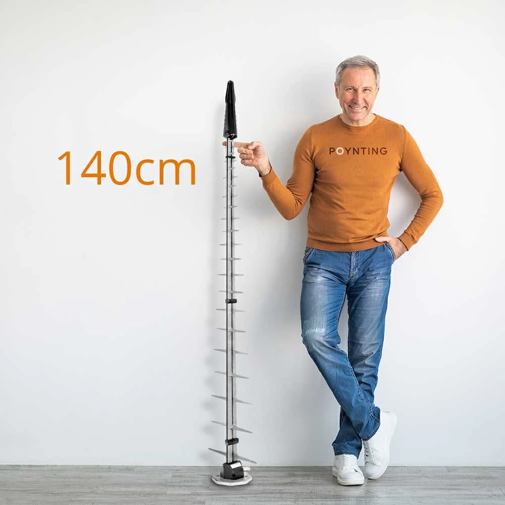 Poynting Plačiajuostė LPDA tipo antena 5G / LTE ryšiui (LPDA-500)