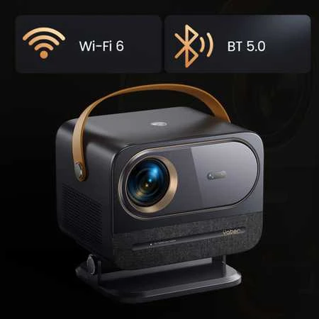 Yaber U12 LCD FullHD 1080p Multimedia Projektorius su Stereo kolonėlėmis - juodos spalvos