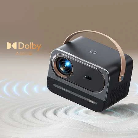 Yaber U12 LCD FullHD 1080p Multimedia Projektorius su Stereo kolonėlėmis - juodos spalvos