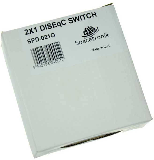 DiSEqC jungiklis 2/1 Spacetronik SPD-021
