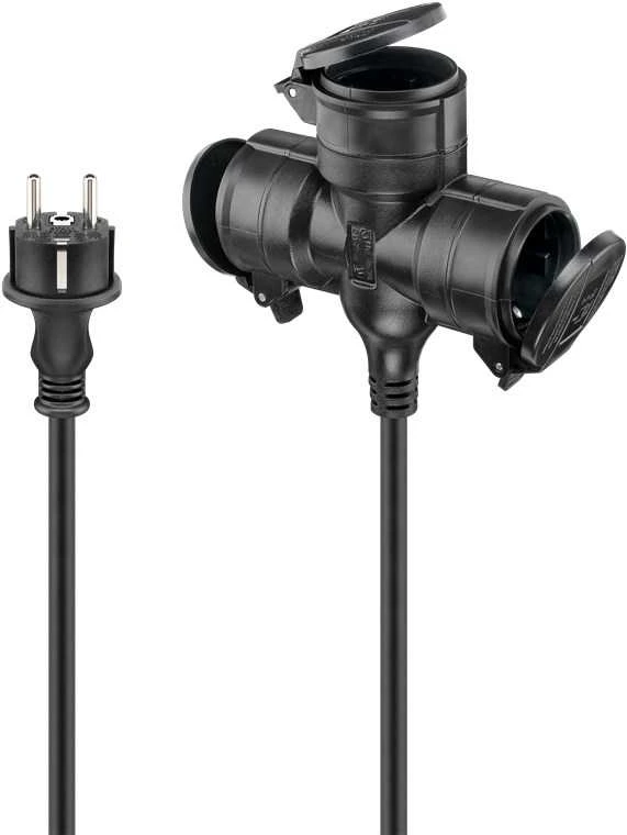 Goobay elektros ilgintuvas 3x lizdas 10m