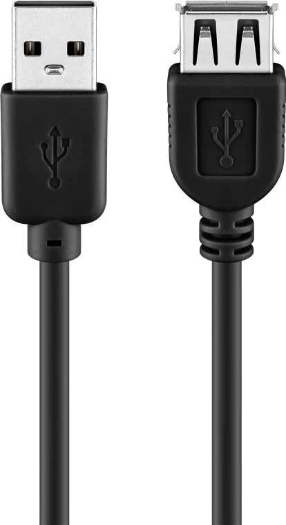 Goobay USB 2.0 lizdas-kištukas ilgintuvas 5m