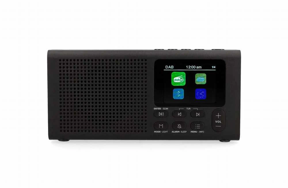 Radio DAB+/DAB/FM/BT OPTICUM Raudonas TON5 - Juoda