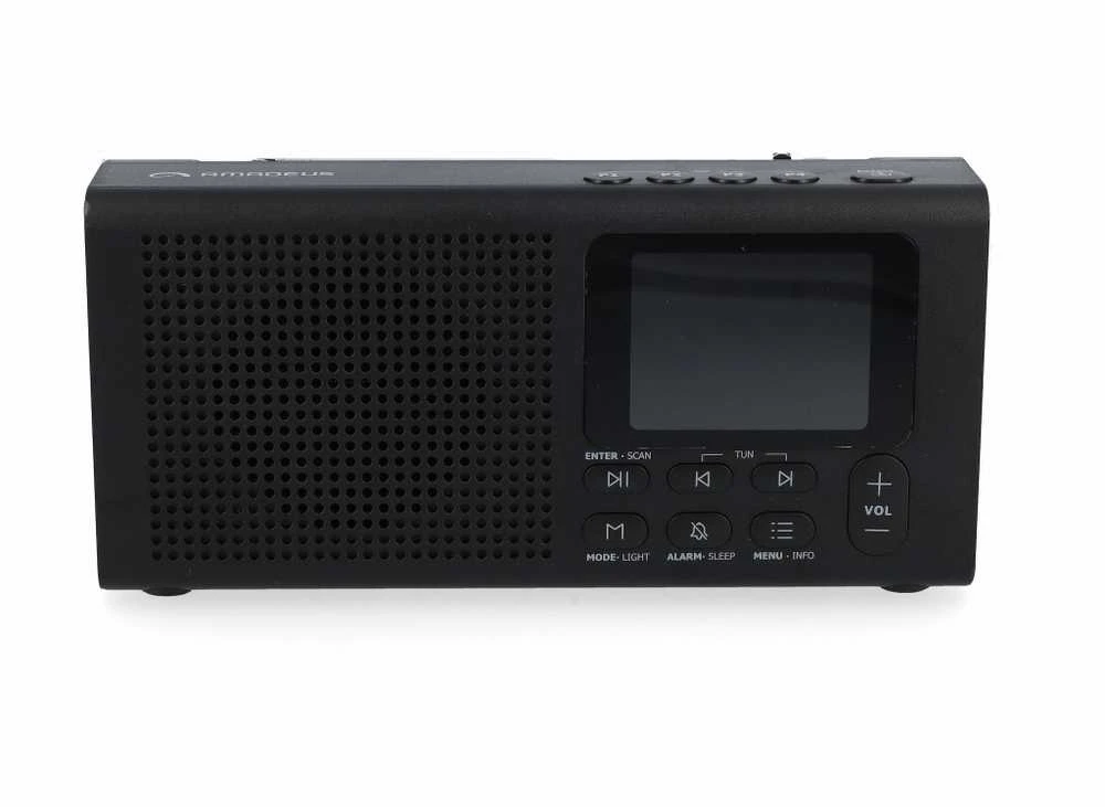 Radio DAB+/DAB/FM/BT OPTICUM Raudonas TON5 - Juoda