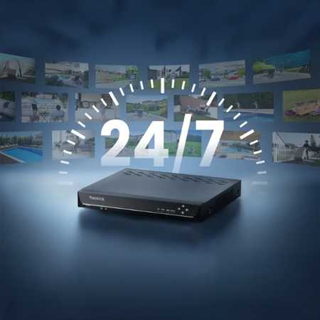 24 kanalų PoE NVR vaizdo registratorius 4TB Reolink RLN16410