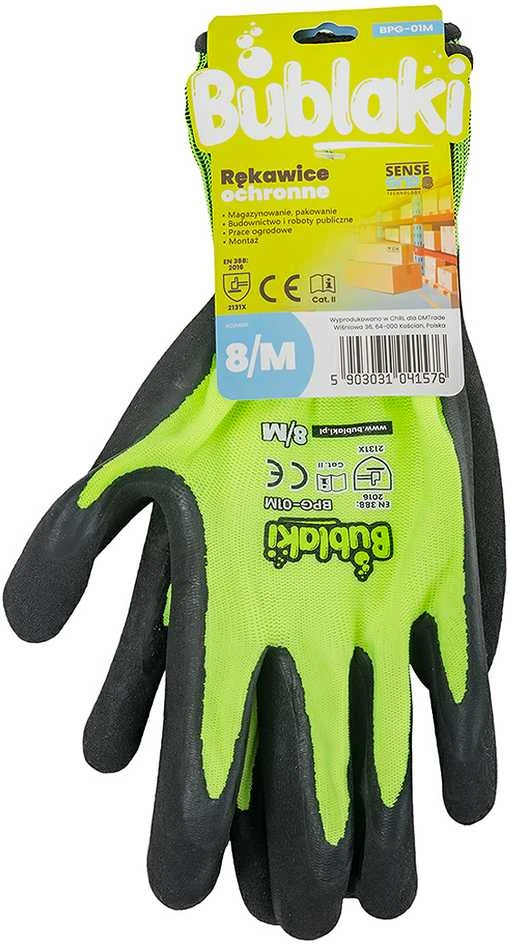 Bublaki BPG-01M apsauginės pirštinės, M/8 dydis