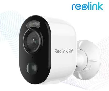 Reolink „Argus 3 Ultra“ lauko kamera su „Wi-Fi“, balta