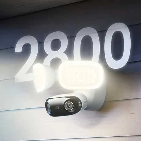 Reolink lauko PoE vaizdo stebėjimo kamera, 16 MP, 180° kampas, 2800 lm pašvietimas, Elite Pro Floodlight PoE