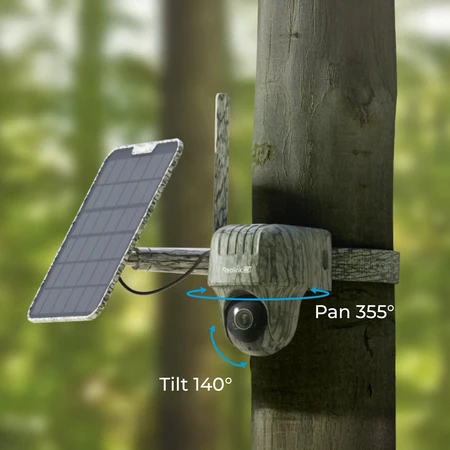 Reolink | Medžioklės kamera su saulės baterija | Go serija G450 | PTZ | 8 MP | Fiksuota | Micro SD, maks. 128 GB