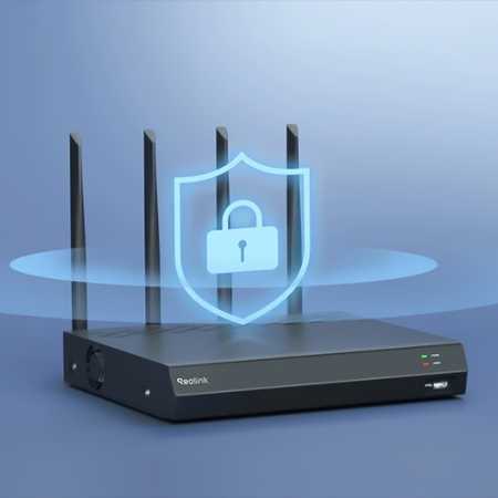 Reolink NVR vaizdo registratorius Wi-Fi 16 kanalų 2TB RLN12W_BL