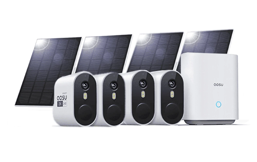 Aosu Glazero Rinkinys 4 kamer Aosu SL-C7P-4H