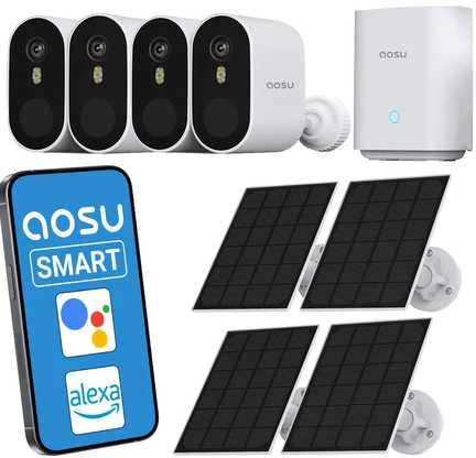 Aosu Glazero Rinkinys 4 kamer Aosu SL-C7P-4H