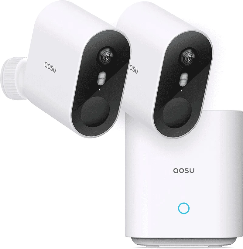 Aosu Glazero „Tuya Aosu SL-C6S-2H“ išmaniųjų kamerų rinkinys