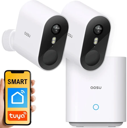 Aosu Glazero „Tuya Aosu SL-C6S-2H“ išmaniųjų kamerų rinkinys