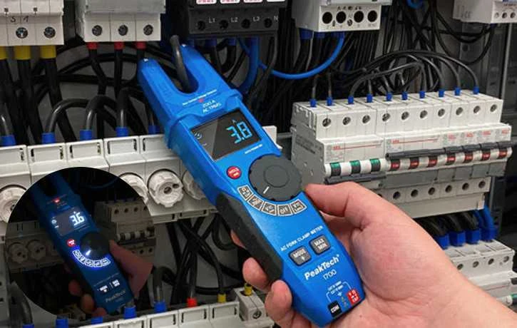 RMS Hold 1000V 200A PeakTech 1700 Clamp Meter