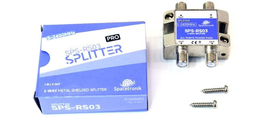 Spacetronik SPS-RS03 signalo skirstytuvas su priedais