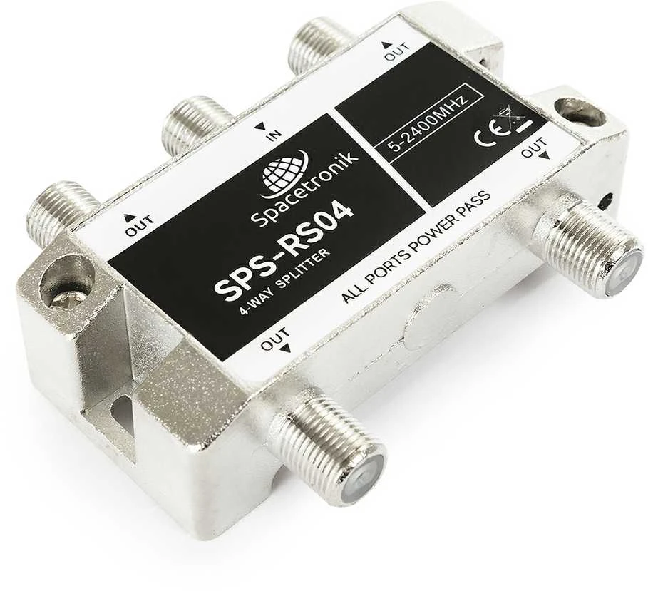 Daliklis 1/4 5-2400 MHz Spacetronik SPS-RS04