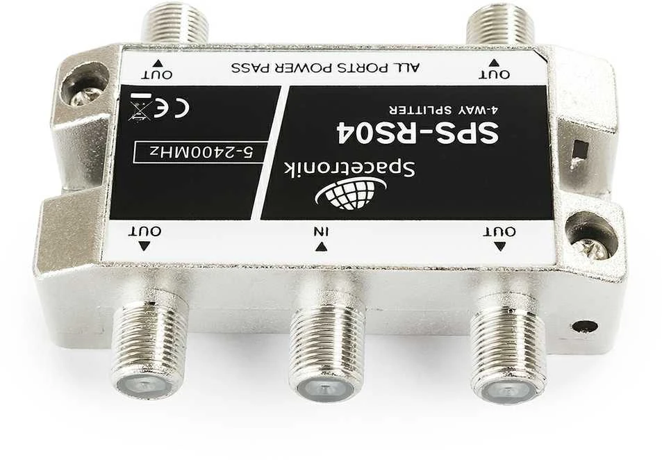 Daliklis 1/4 5-2400 MHz Spacetronik SPS-RS04