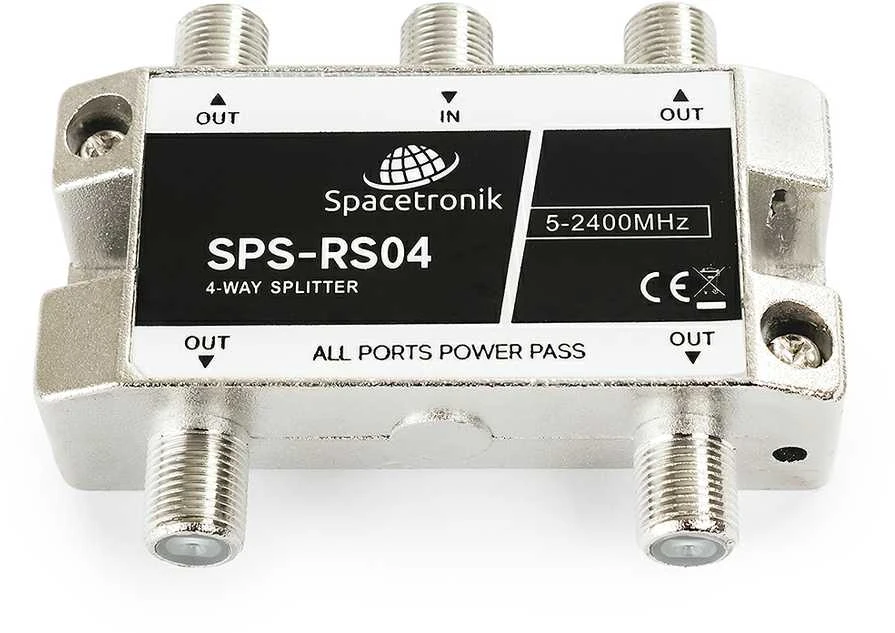 Daliklis 1/4 5-2400 MHz Spacetronik SPS-RS04