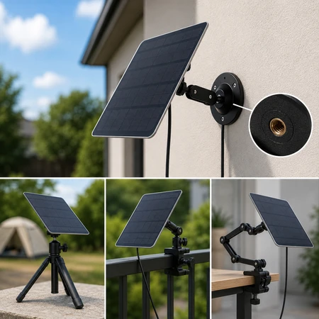 Saulės skydelis, skirtas microUSB Spacetronik SP-S01