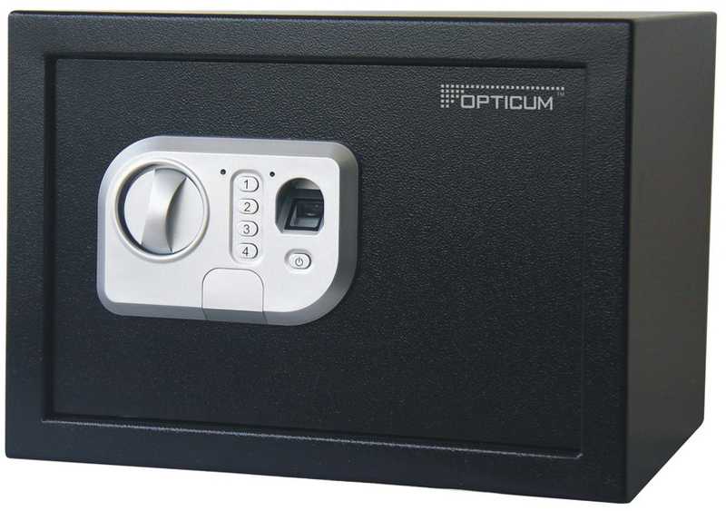„Opticum ECLIPSE Seifas“ – biometrinis pirštų atspaudų seifas