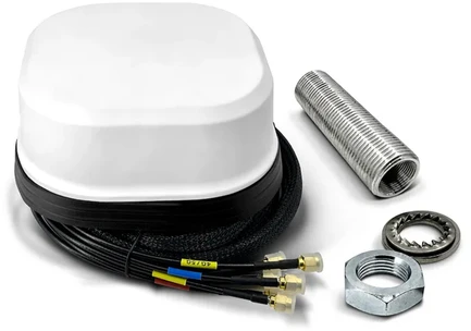 Selfsat Antena SATCO RUTC50 4x 5G, 2x WLAN, 1x GPS, balta