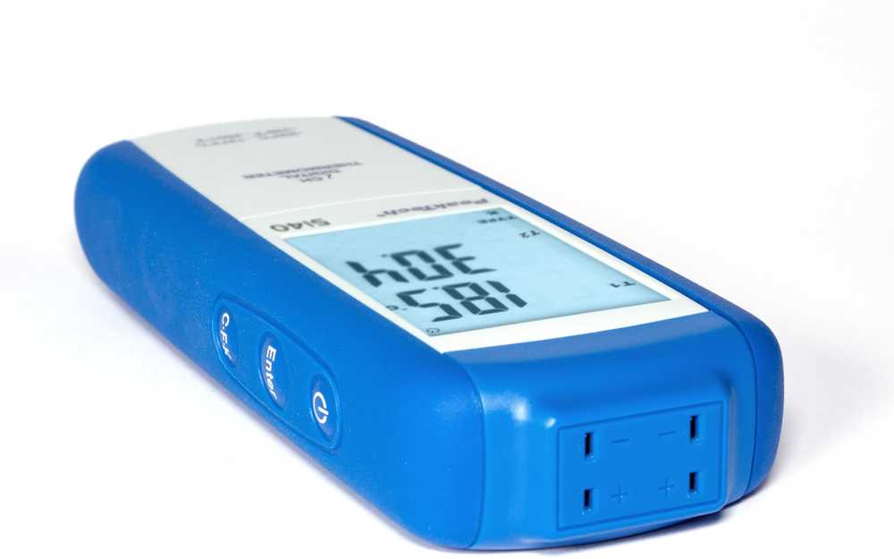 Skaitmeninis PeakTech 5140 2 kanalų temperatūros matuoklis
