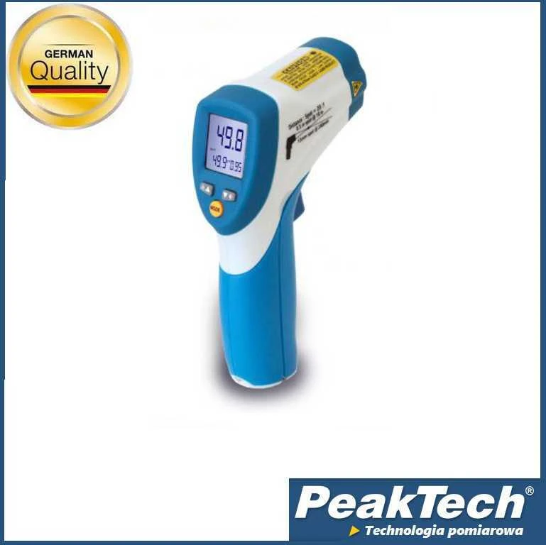 „PeakTech 4980“ skaitmeninis temperatūros matuoklis su IR spinduliu