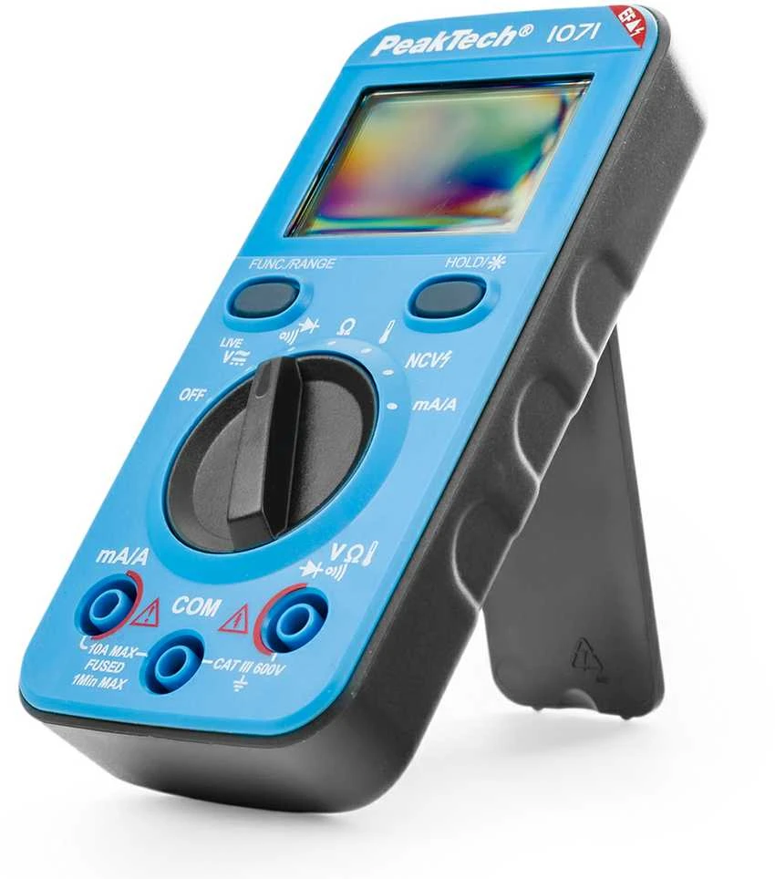„PeakTech P 1071“ 600 V AC/DC skaitmeninis multimetras
