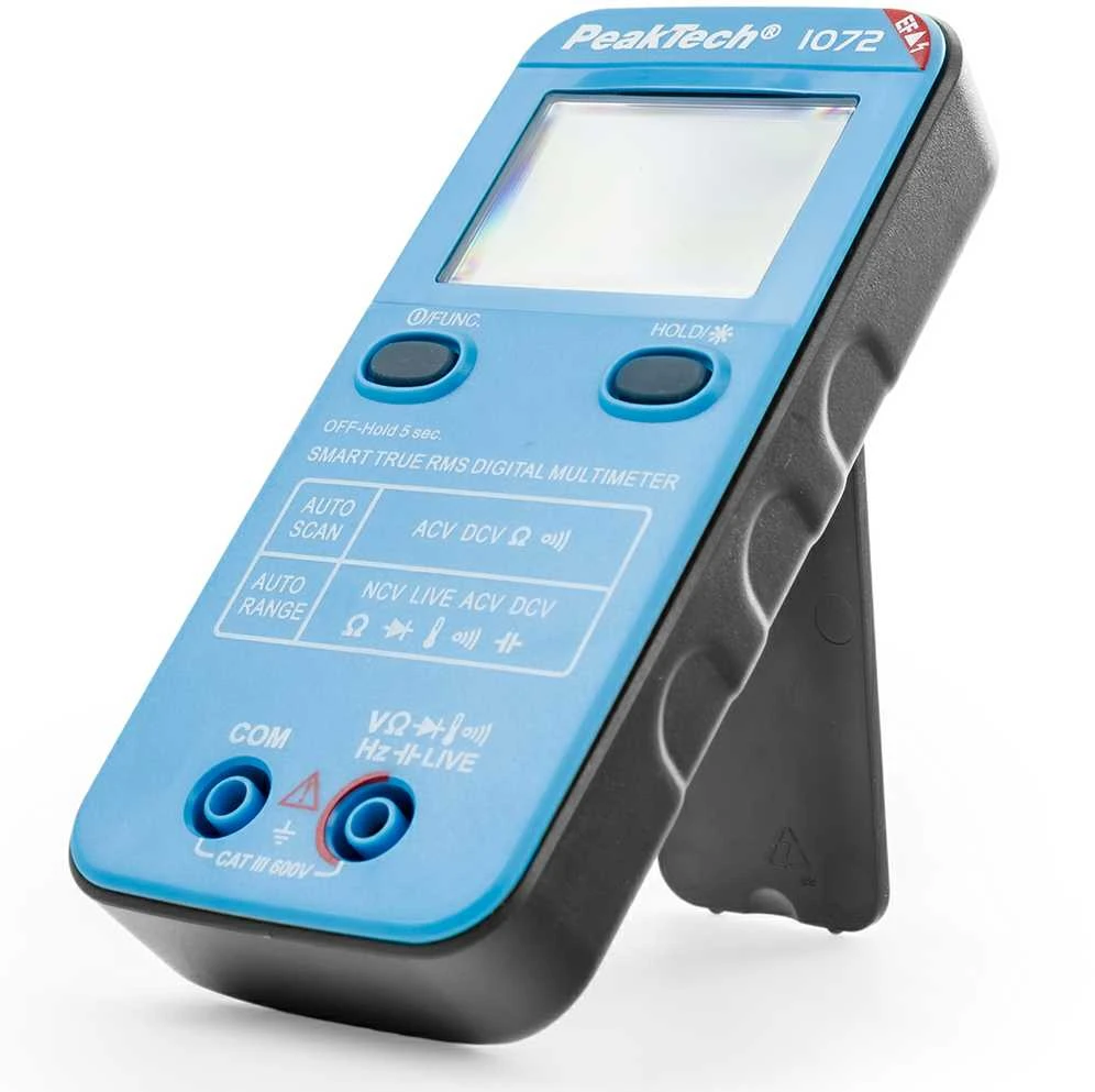 „PeakTech P 1072“ 600 V AC/DC skaitmeninis multimetras