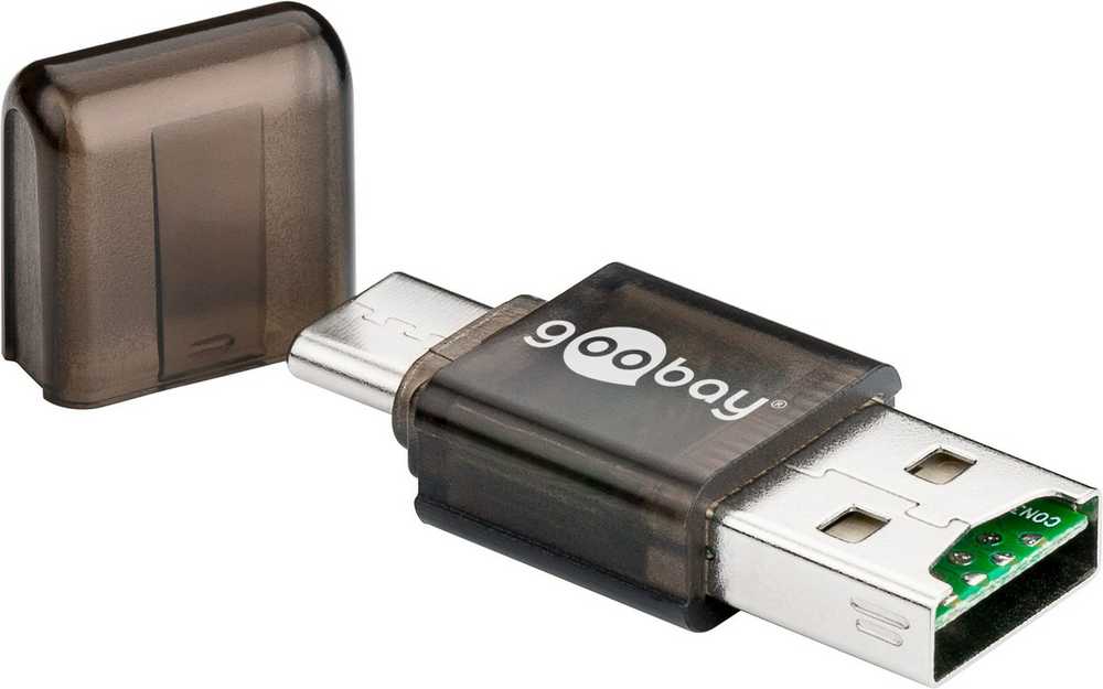 Goobay 38656 - Micro SD atminties kortelių skaitytuvas