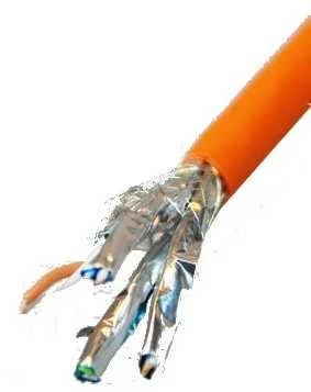 Goobay CAT 7 Lauko tinklo kabelis, varinis, S/FTP (PiMF), juoda 100m 52768