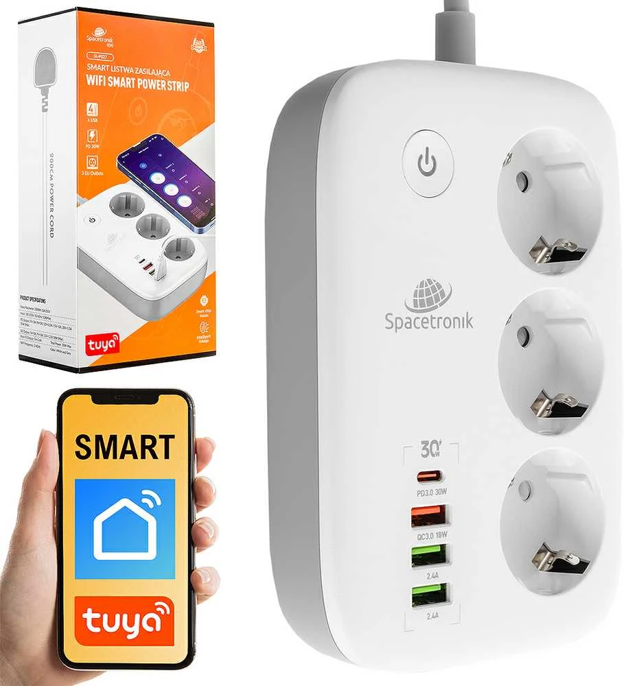 SMART Spacetronik SL-PS27 3AC 4U maitinimo juosta