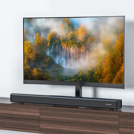 Namų kino sistema AWEI Soundbar Bluetooth Y999 juodos spalvos